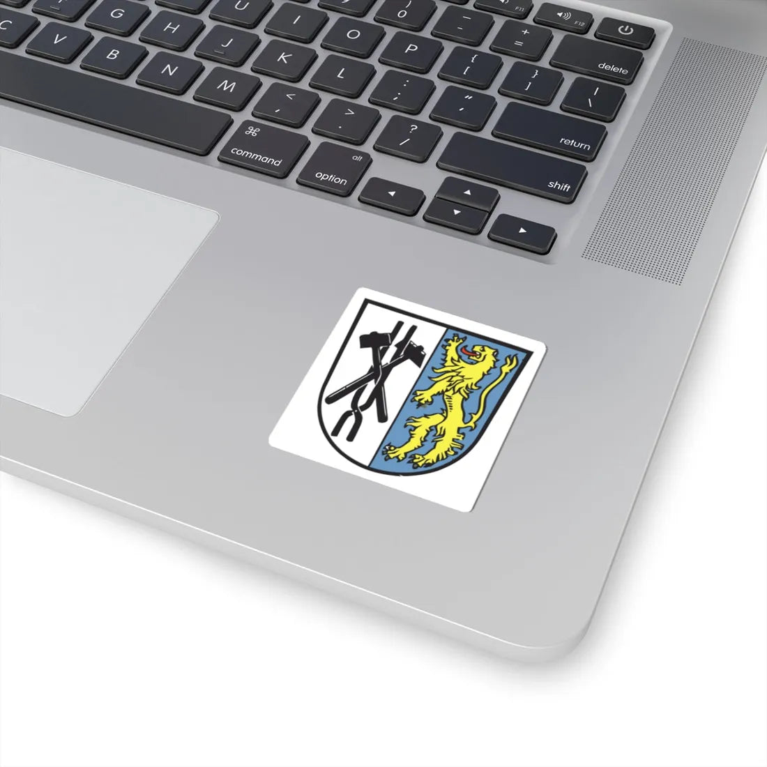 Wappen voelklingen (Germany) (Coat of Arms) STICKER Vinyl Kiss-Cut Decal - The Sticker Space