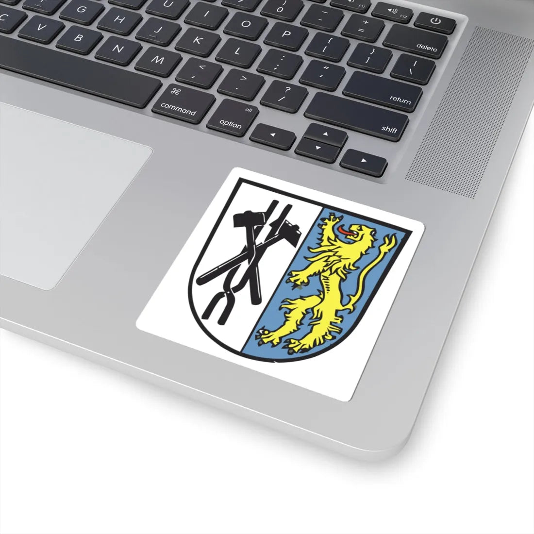 Wappen voelklingen (Germany) (Coat of Arms) STICKER Vinyl Kiss-Cut Decal - The Sticker Space