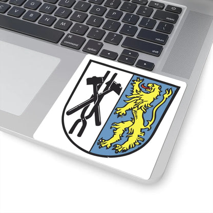 Wappen voelklingen (Germany) (Coat of Arms) STICKER Vinyl Kiss-Cut Decal - The Sticker Space