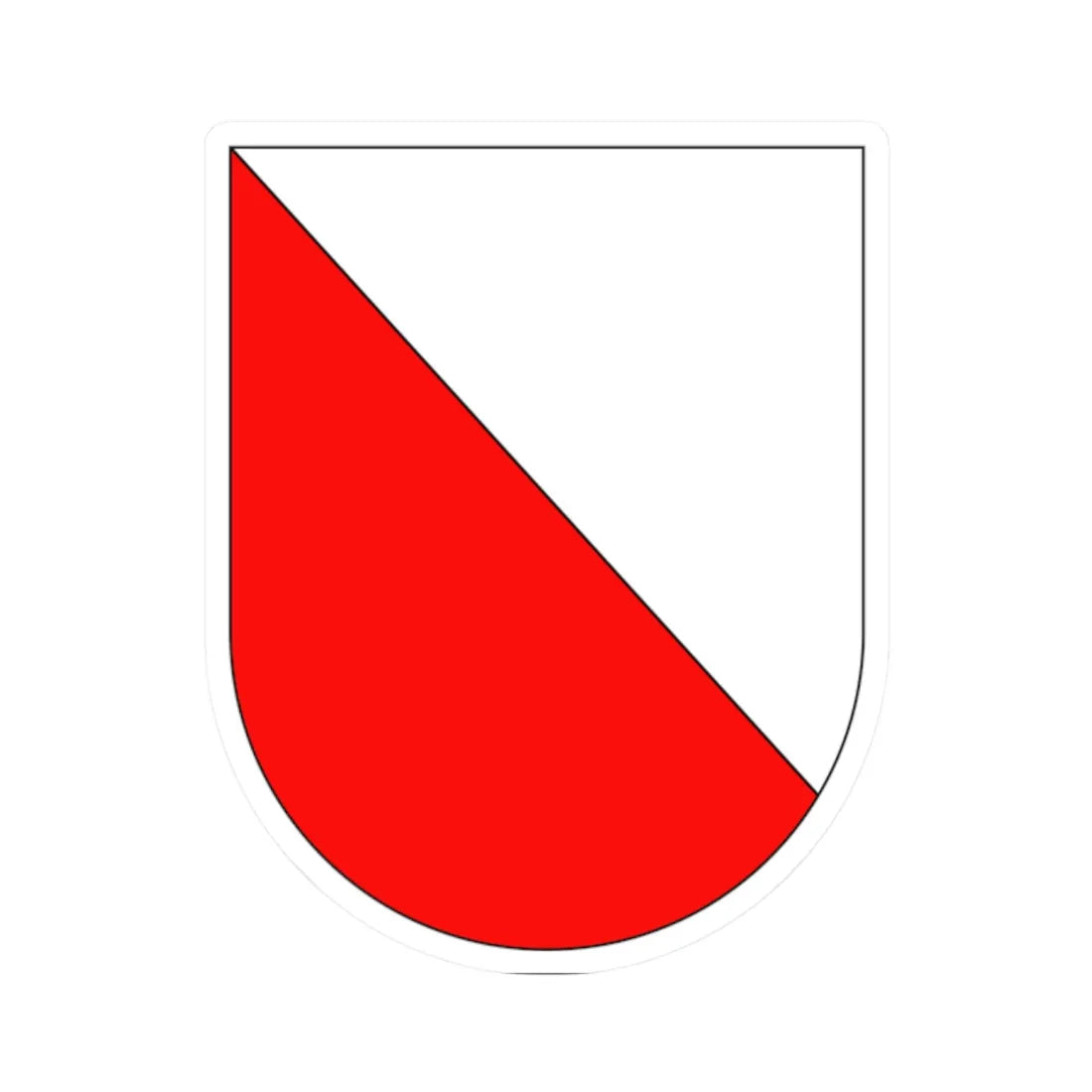 Wappen Vogtei Bülach (Switzerland) (Coat of Arms) STICKER Vinyl Kiss-Cut Decal - The Sticker Space