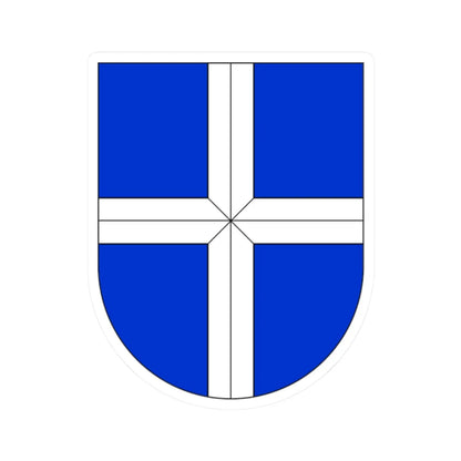 Wappen Vogtei Erlenbach (Switzerland) (Coat of Arms) STICKER Vinyl Kiss-Cut Decal 2 Inch White - The Sticker Space