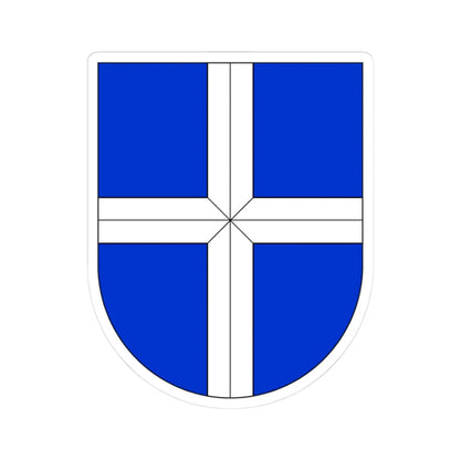 Wappen Vogtei Erlenbach (Switzerland) (Coat of Arms) STICKER Vinyl Kiss-Cut Decal 3 Inch White - The Sticker Space