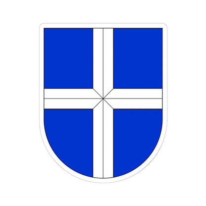 Wappen Vogtei Erlenbach (Switzerland) (Coat of Arms) STICKER Vinyl Kiss-Cut Decal 6 Inch White - The Sticker Space