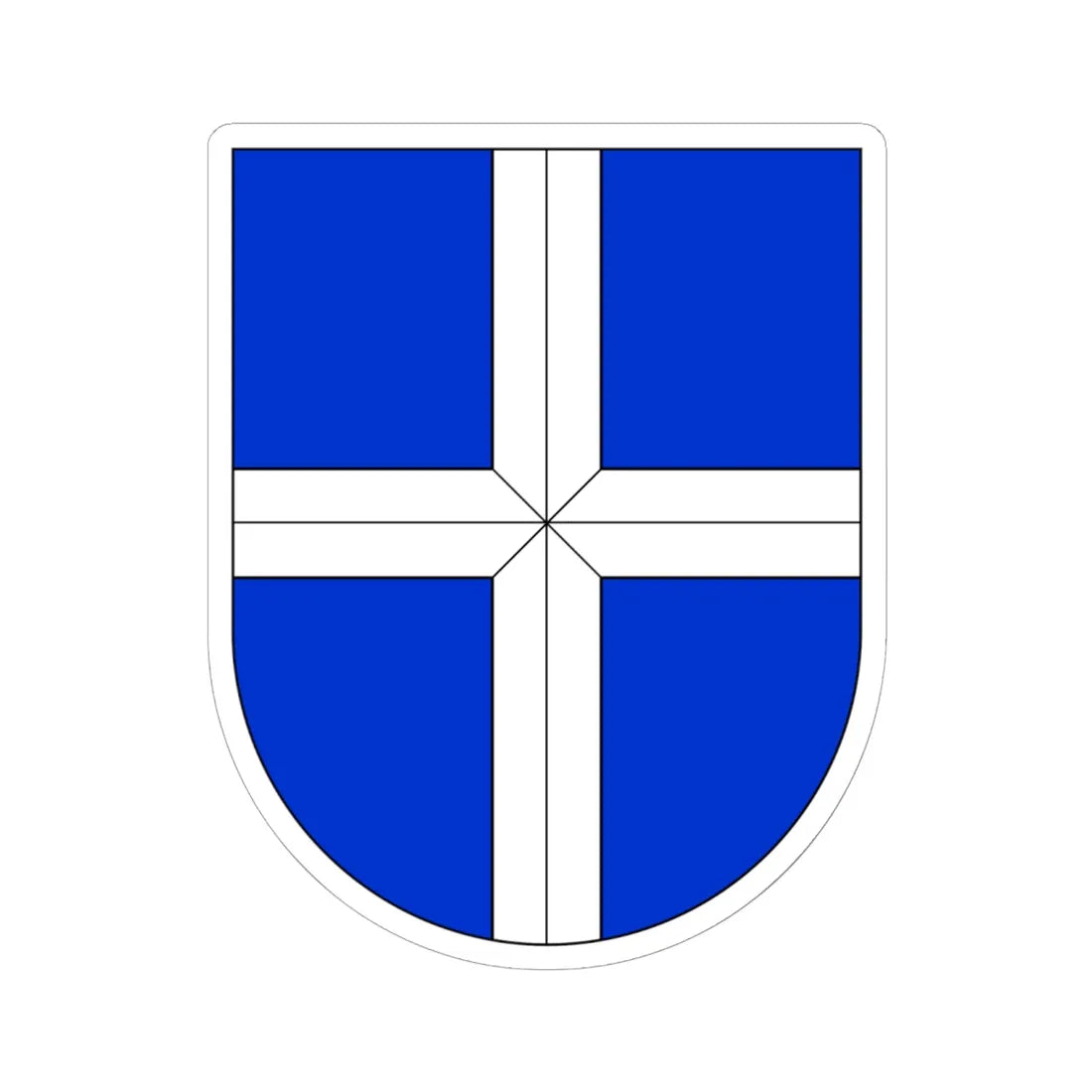 Wappen Vogtei Erlenbach (Switzerland) (Coat of Arms) STICKER Vinyl Kiss-Cut Decal - The Sticker Space