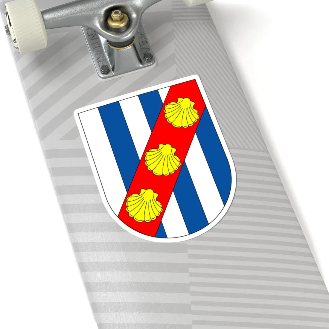 Wappen Vogtei Grandson (Switzerland) (Coat of Arms) STICKER Vinyl Kiss-Cut Decal - The Sticker Space