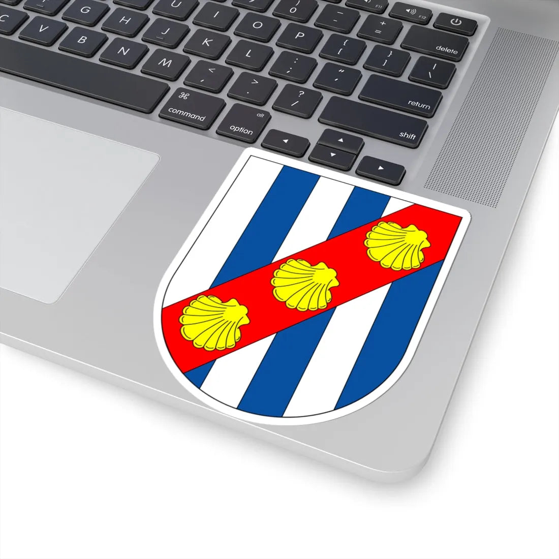 Wappen Vogtei Grandson (Switzerland) (Coat of Arms) STICKER Vinyl Kiss-Cut Decal - The Sticker Space