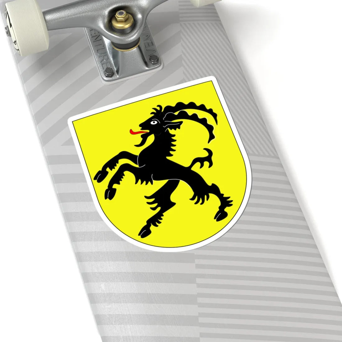 Wappen Vogtei Rheintal (Switzerland) (Coat of Arms) STICKER Vinyl Kiss-Cut Decal - The Sticker Space