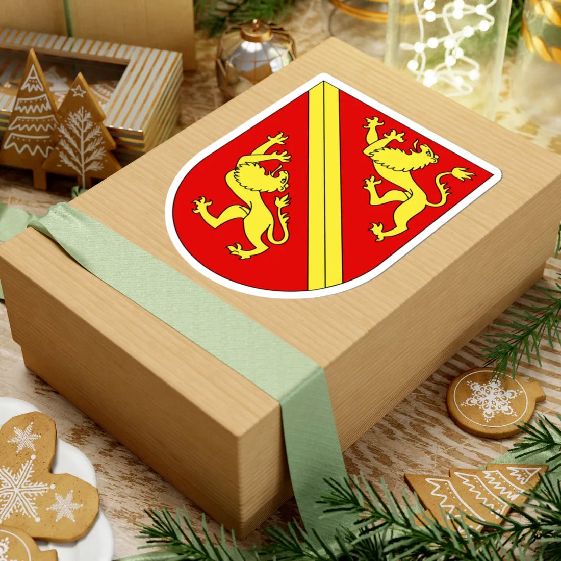 Wappen Vogtei Thurgau (Switzerland) (Coat of Arms) STICKER Vinyl Kiss-Cut Decal - The Sticker Space