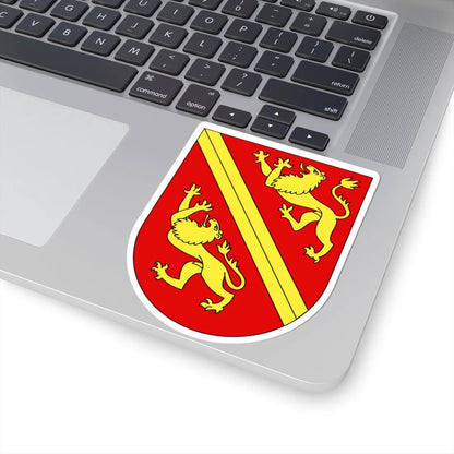 Wappen Vogtei Thurgau (Switzerland) (Coat of Arms) STICKER Vinyl Kiss-Cut Decal - The Sticker Space
