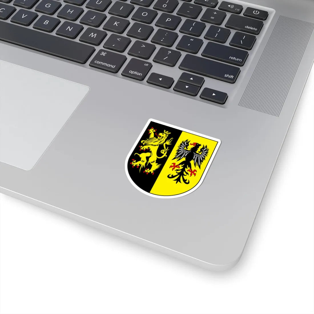 Wappen Vogtlandkreis (Germany) (Coat of Arms) STICKER Vinyl Kiss-Cut Decal - The Sticker Space