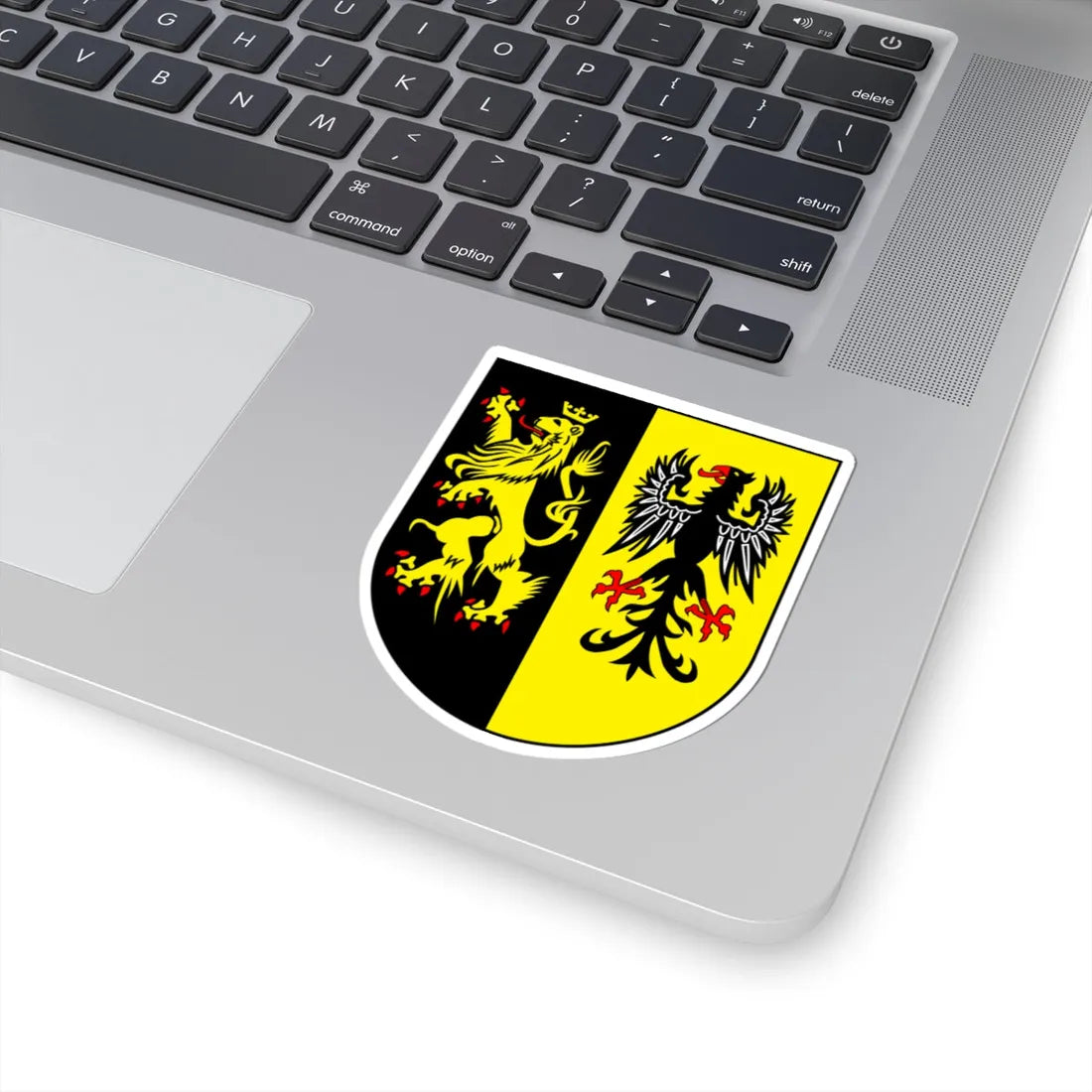 Wappen Vogtlandkreis (Germany) (Coat of Arms) STICKER Vinyl Kiss-Cut Decal - The Sticker Space