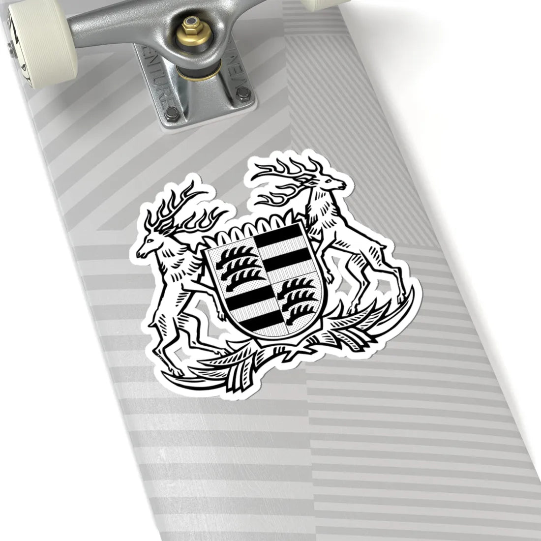 Wappen Volksstaat Württemberg SW (Germany) (Coat of Arms) STICKER Vinyl Kiss-Cut Decal - The Sticker Space