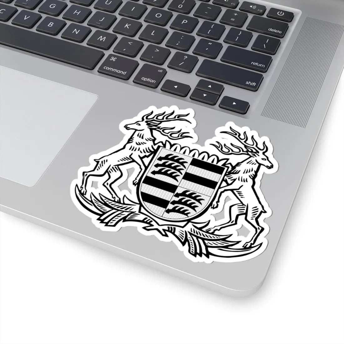 Wappen Volksstaat Württemberg SW (Germany) (Coat of Arms) STICKER Vinyl Kiss-Cut Decal - The Sticker Space
