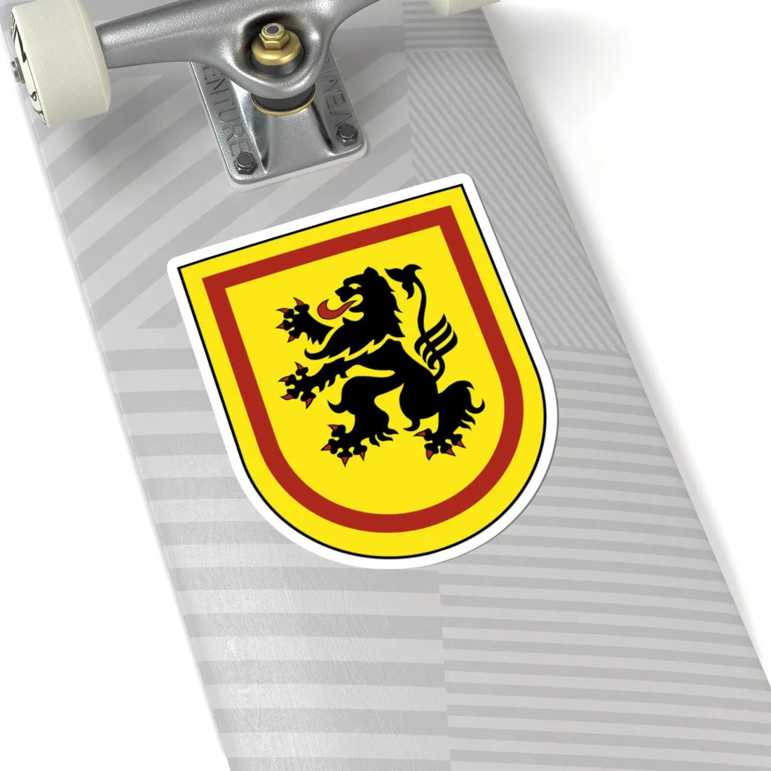 Wappen vom Landkreis Meissen 2009 (Germany) (Coat of Arms) STICKER Vinyl Kiss-Cut Decal - The Sticker Space