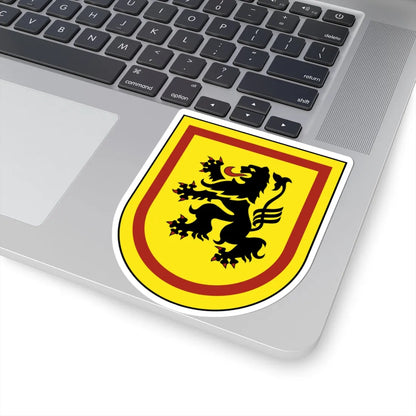 Wappen vom Landkreis Meissen 2009 (Germany) (Coat of Arms) STICKER Vinyl Kiss-Cut Decal - The Sticker Space