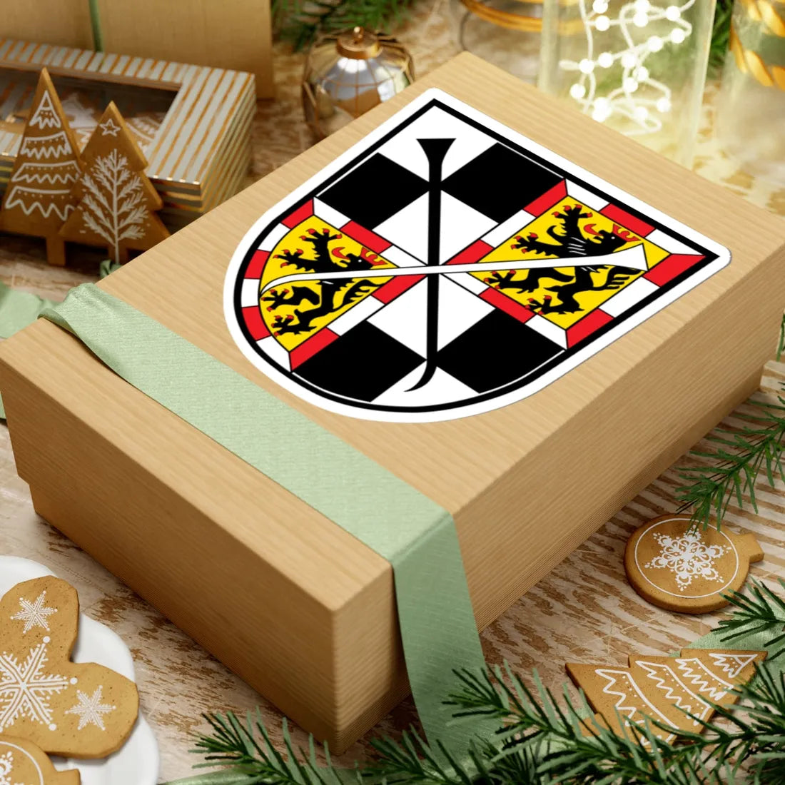 Wappen von Bayreuth (Germany) (Coat of Arms) STICKER Vinyl Kiss-Cut Decal - The Sticker Space