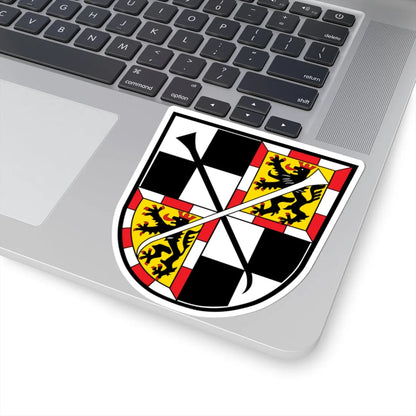 Wappen von Bayreuth (Germany) (Coat of Arms) STICKER Vinyl Kiss-Cut Decal - The Sticker Space