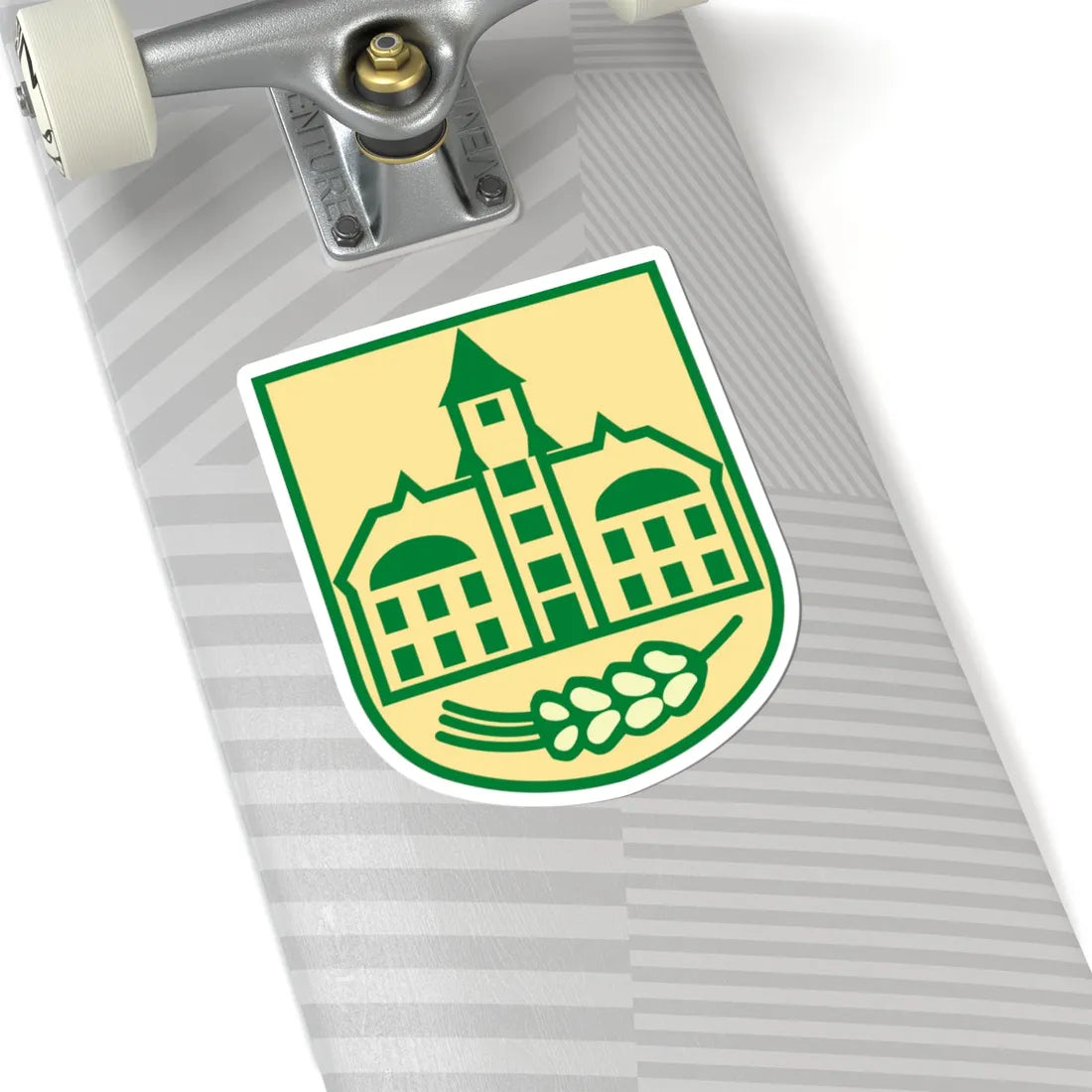 Wappen von Belgershain (Germany) (Coat of Arms) STICKER Vinyl Kiss-Cut Decal - The Sticker Space