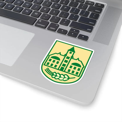 Wappen von Belgershain (Germany) (Coat of Arms) STICKER Vinyl Kiss-Cut Decal - The Sticker Space