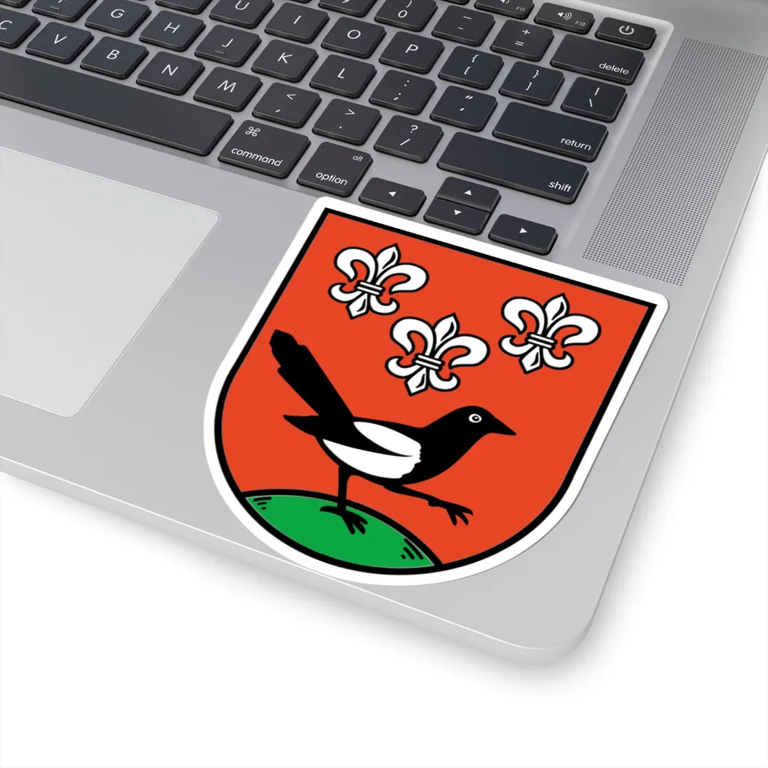 Wappen von Elsterwerda (Germany) (Coat of Arms) STICKER Vinyl Kiss-Cut Decal - The Sticker Space