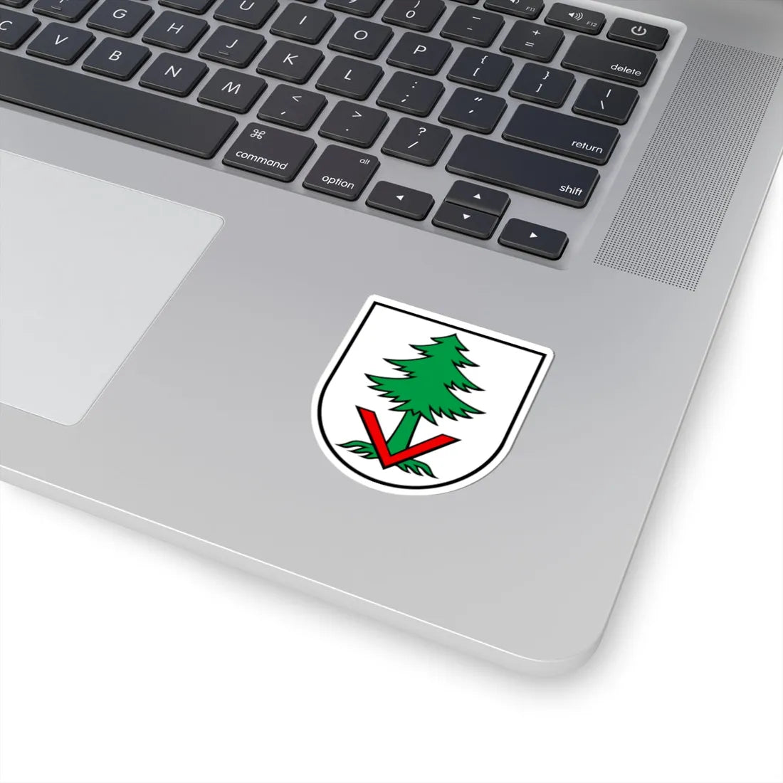 Wappen Vordemwald AG (Switzerland) (Coat of Arms) STICKER Vinyl Kiss-Cut Decal - The Sticker Space