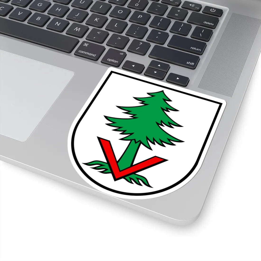 Wappen Vordemwald AG (Switzerland) (Coat of Arms) STICKER Vinyl Kiss-Cut Decal - The Sticker Space