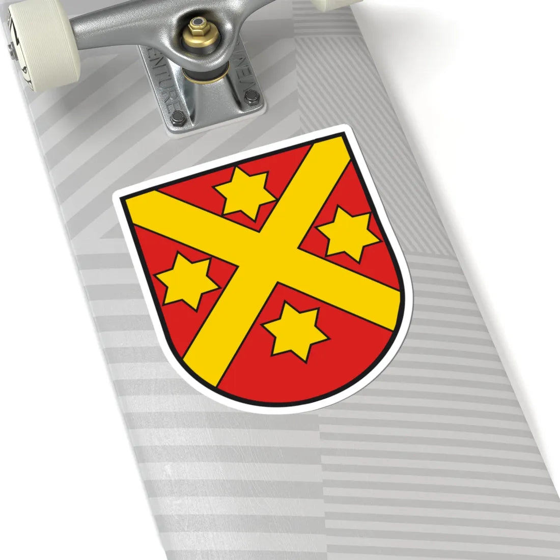 Wappen Wabern (Switzerland) (Coat of Arms) STICKER Vinyl Kiss-Cut Decal - The Sticker Space