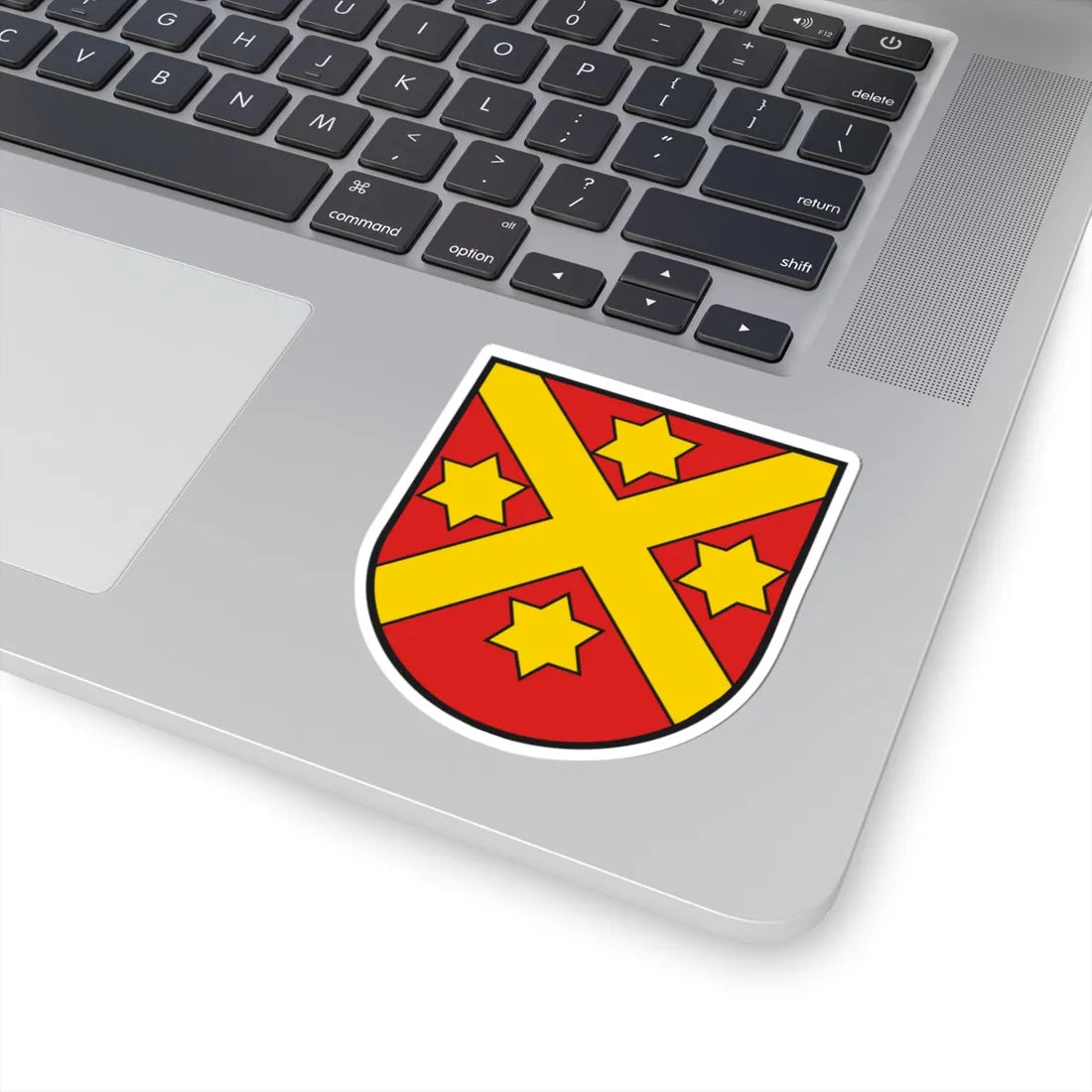 Wappen Wabern (Switzerland) (Coat of Arms) STICKER Vinyl Kiss-Cut Decal - The Sticker Space