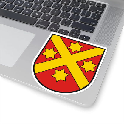 Wappen Wabern (Switzerland) (Coat of Arms) STICKER Vinyl Kiss-Cut Decal - The Sticker Space