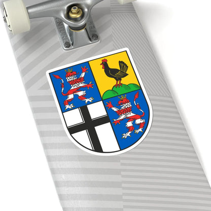 Wappen Wartburgkreis (Germany) (Coat of Arms) STICKER Vinyl Kiss-Cut Decal - The Sticker Space