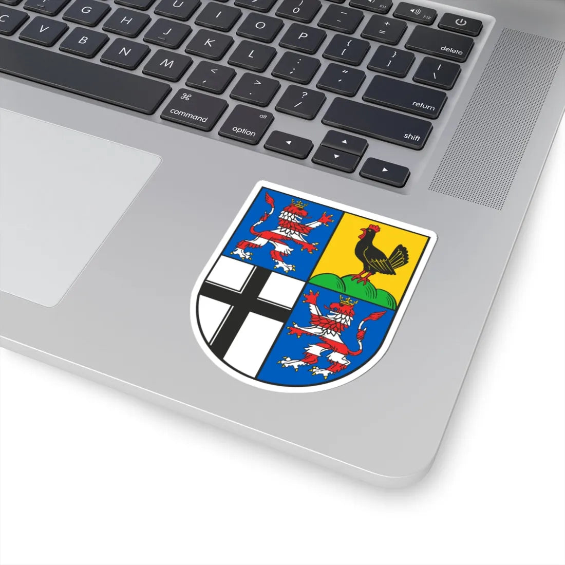 Wappen Wartburgkreis (Germany) (Coat of Arms) STICKER Vinyl Kiss-Cut Decal - The Sticker Space