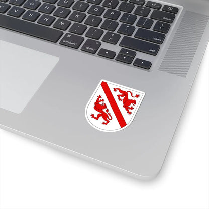 Wappen Weesen (Switzerland) (Coat of Arms) STICKER Vinyl Kiss-Cut Decal - The Sticker Space