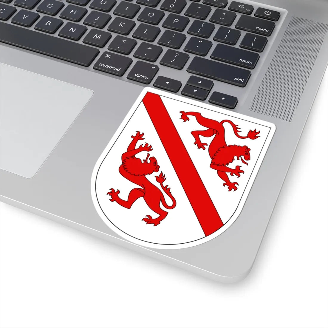 Wappen Weesen (Switzerland) (Coat of Arms) STICKER Vinyl Kiss-Cut Decal - The Sticker Space