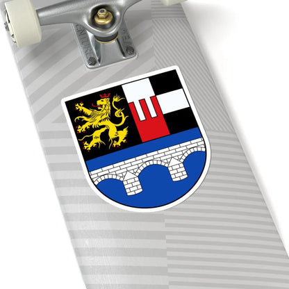 Wappen Weischlitz (Germany) (Coat of Arms) STICKER Vinyl Kiss-Cut Decal - The Sticker Space