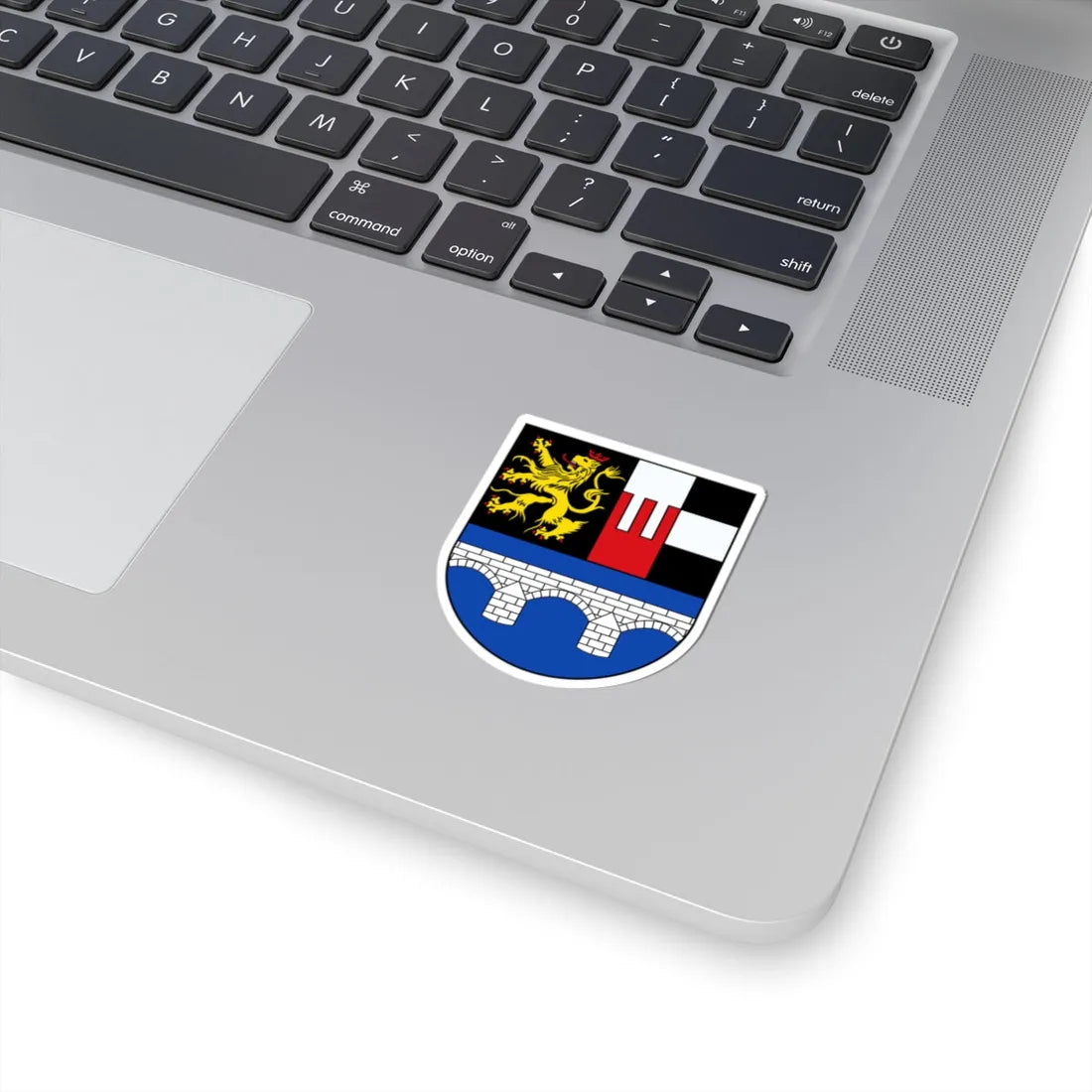 Wappen Weischlitz (Germany) (Coat of Arms) STICKER Vinyl Kiss-Cut Decal - The Sticker Space
