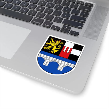 Wappen Weischlitz (Germany) (Coat of Arms) STICKER Vinyl Kiss-Cut Decal - The Sticker Space