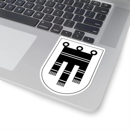Wappen Werdenberger1 (Switzerland) (Coat of Arms) STICKER Vinyl Kiss-Cut Decal - The Sticker Space