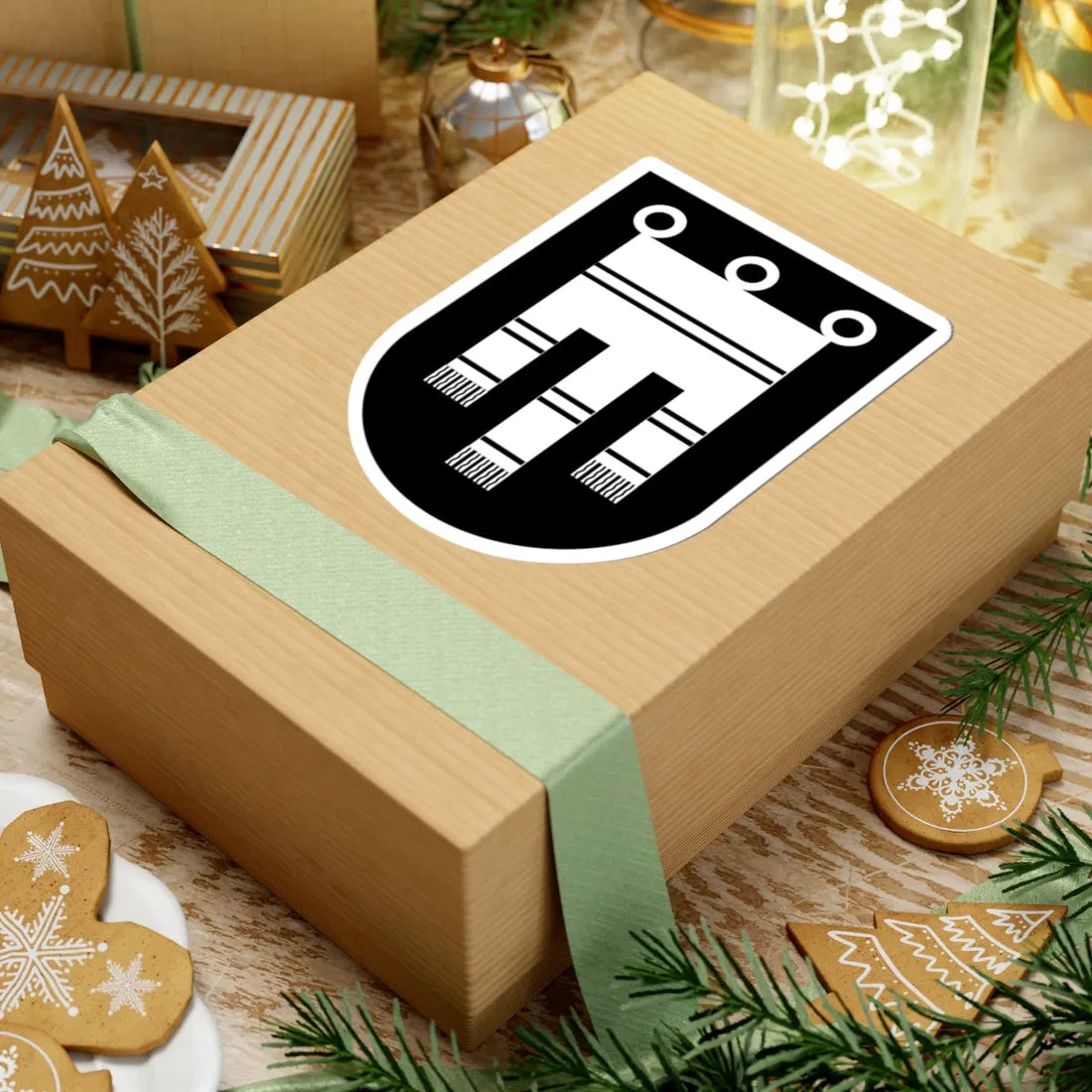 Wappen Werdenberger3 (Switzerland) (Coat of Arms) STICKER Vinyl Kiss-Cut Decal - The Sticker Space