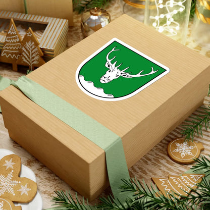 Wappen Wermsdorf (Germany) (Coat of Arms) STICKER Vinyl Kiss-Cut Decal - The Sticker Space