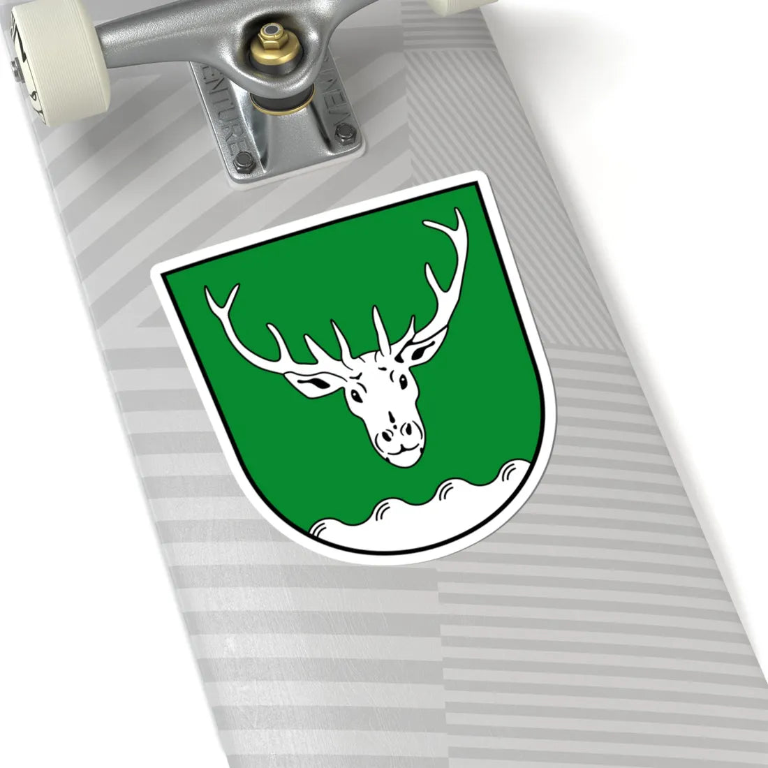 Wappen Wermsdorf (Germany) (Coat of Arms) STICKER Vinyl Kiss-Cut Decal - The Sticker Space