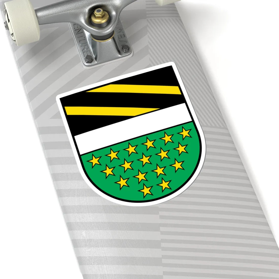 Wappen Wiedemar Sachsen (Germany) (Coat of Arms) STICKER Vinyl Kiss-Cut Decal - The Sticker Space