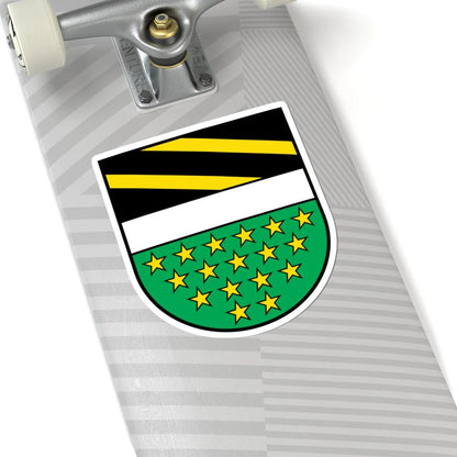 Wappen Wiedemar Sachsen (Germany) (Coat of Arms) STICKER Vinyl Kiss-Cut Decal - The Sticker Space