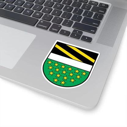 Wappen Wiedemar Sachsen (Germany) (Coat of Arms) STICKER Vinyl Kiss-Cut Decal - The Sticker Space