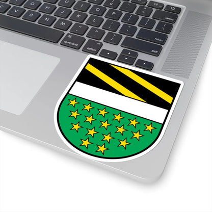 Wappen Wiedemar Sachsen (Germany) (Coat of Arms) STICKER Vinyl Kiss-Cut Decal - The Sticker Space