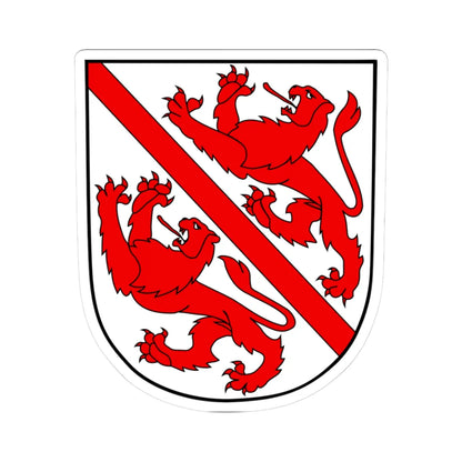 Wappen Winterthur (Switzerland) (Coat of Arms) STICKER Vinyl Kiss-Cut Decal 3 Inch White - The Sticker Space