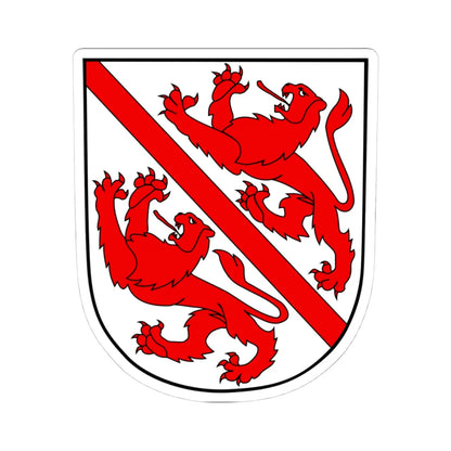 Wappen Winterthur (Switzerland) (Coat of Arms) STICKER Vinyl Kiss-Cut Decal 4 Inch White - The Sticker Space