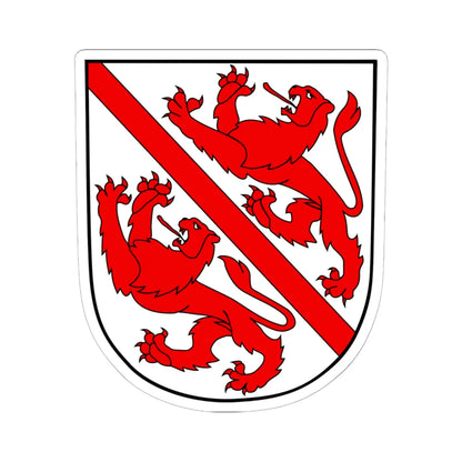 Wappen Winterthur (Switzerland) (Coat of Arms) STICKER Vinyl Kiss-Cut Decal 6 Inch White - The Sticker Space