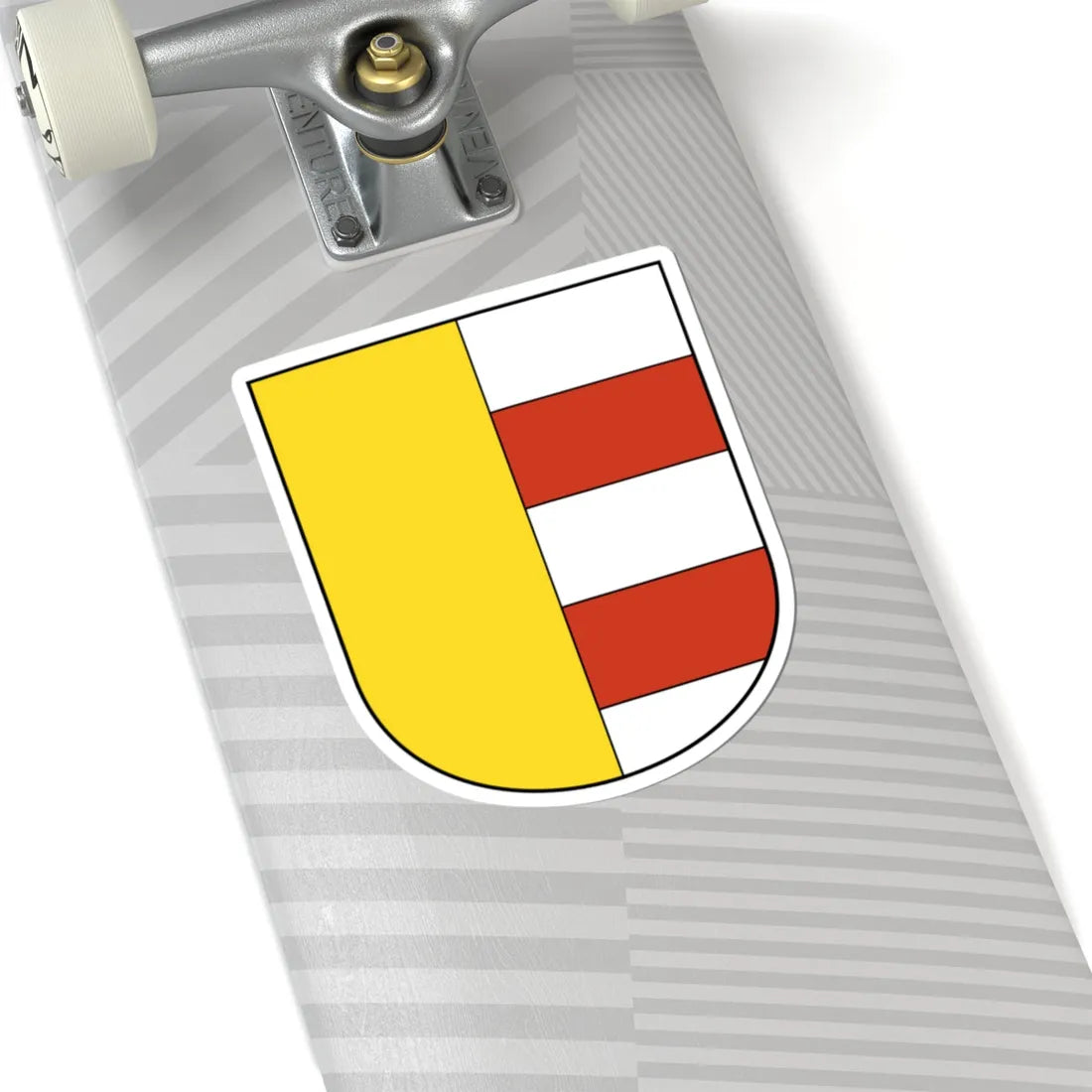 Wappen Wollishofen (Switzerland) (Coat of Arms) STICKER Vinyl Kiss-Cut Decal - The Sticker Space