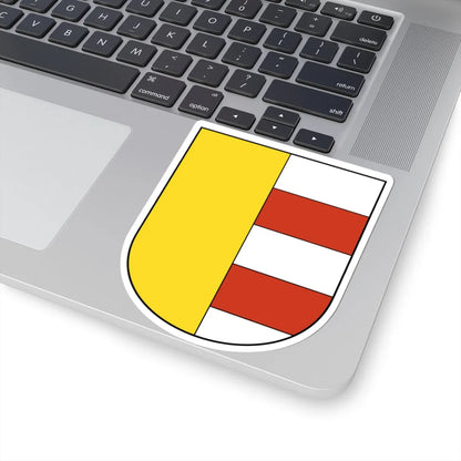 Wappen Wollishofen (Switzerland) (Coat of Arms) STICKER Vinyl Kiss-Cut Decal - The Sticker Space