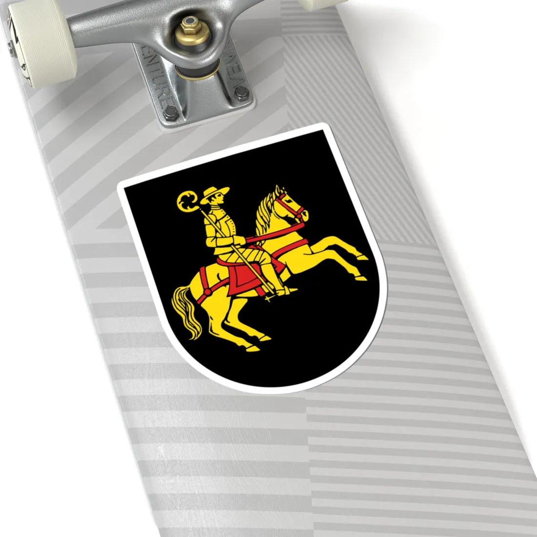 Wappen Wurzen (Germany) (Coat of Arms) STICKER Vinyl Kiss-Cut Decal - The Sticker Space